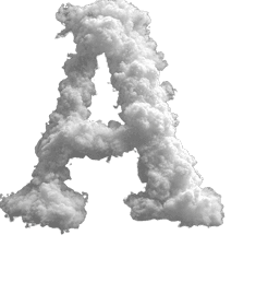 Letter A Cloud